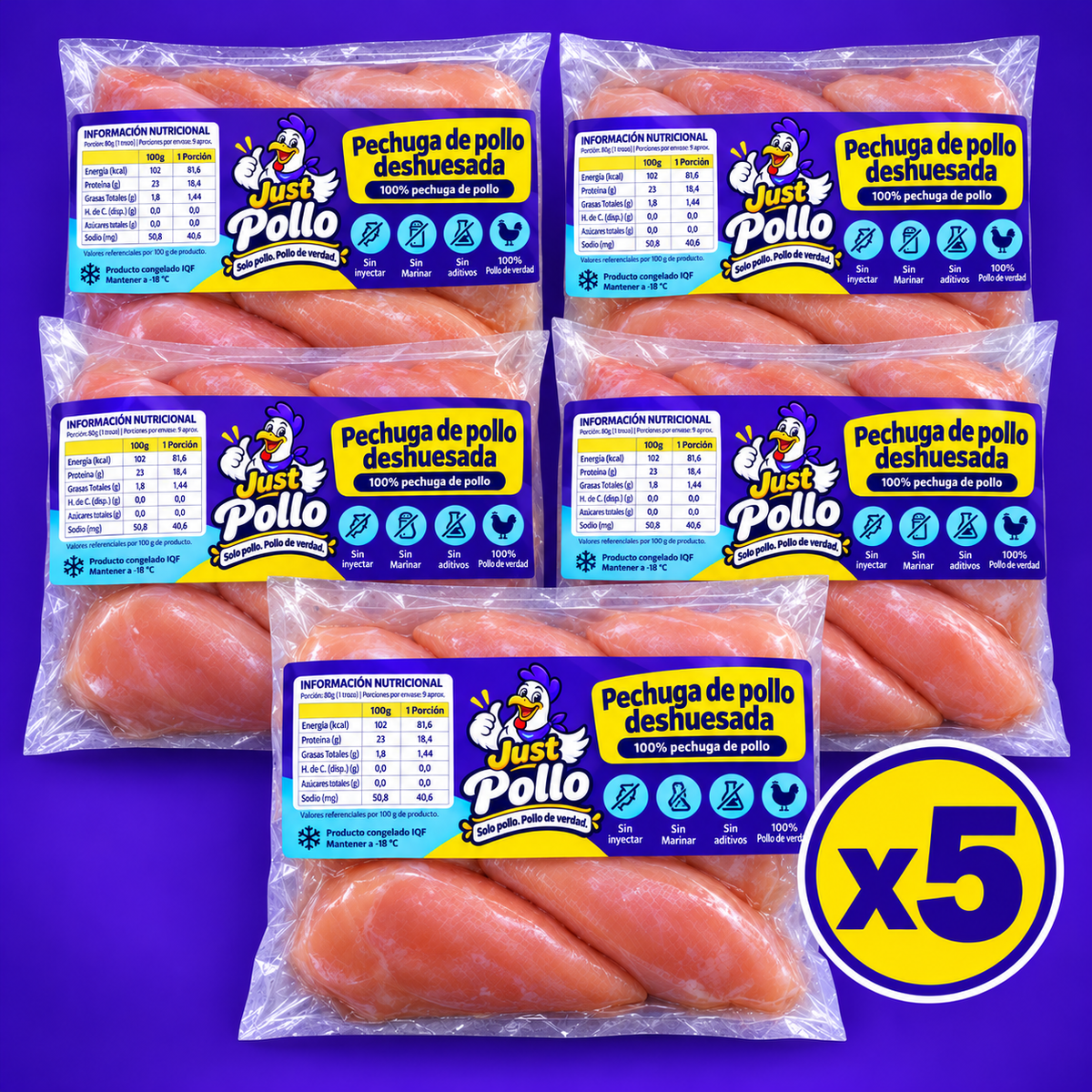 Despensa · Pechuga de pollo deshuesada 3,5 kg
